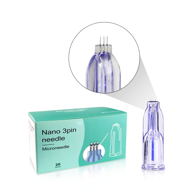 Nanosoft 3 Pin Microneedle Smallest Needle Painless Injection