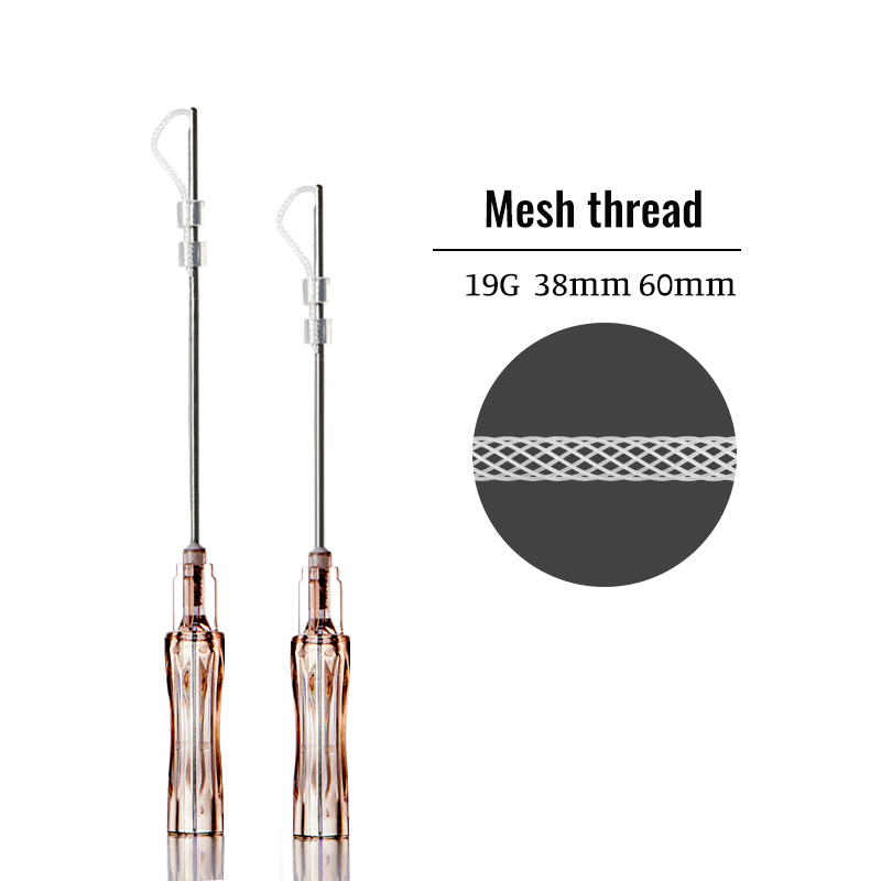 PCL Mesh Threads for Nasolabial Folds Deep Wrinkles Removing