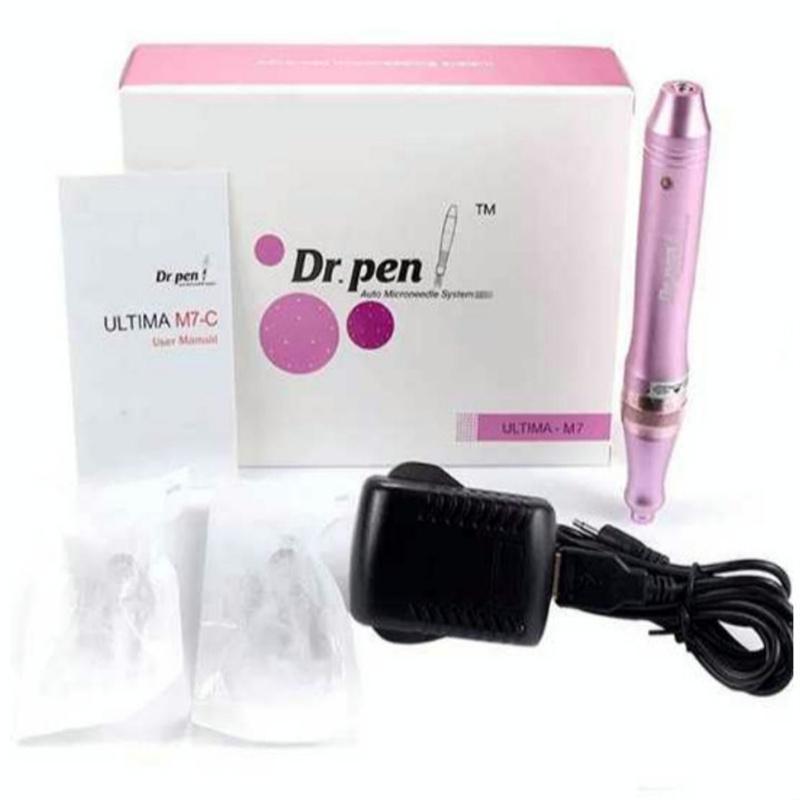 Dr. Pen Ultima M7 Microneedling Pen – Official Authorized Store | Wired & Wireless Pen, 0-2.5mm Needle Depth