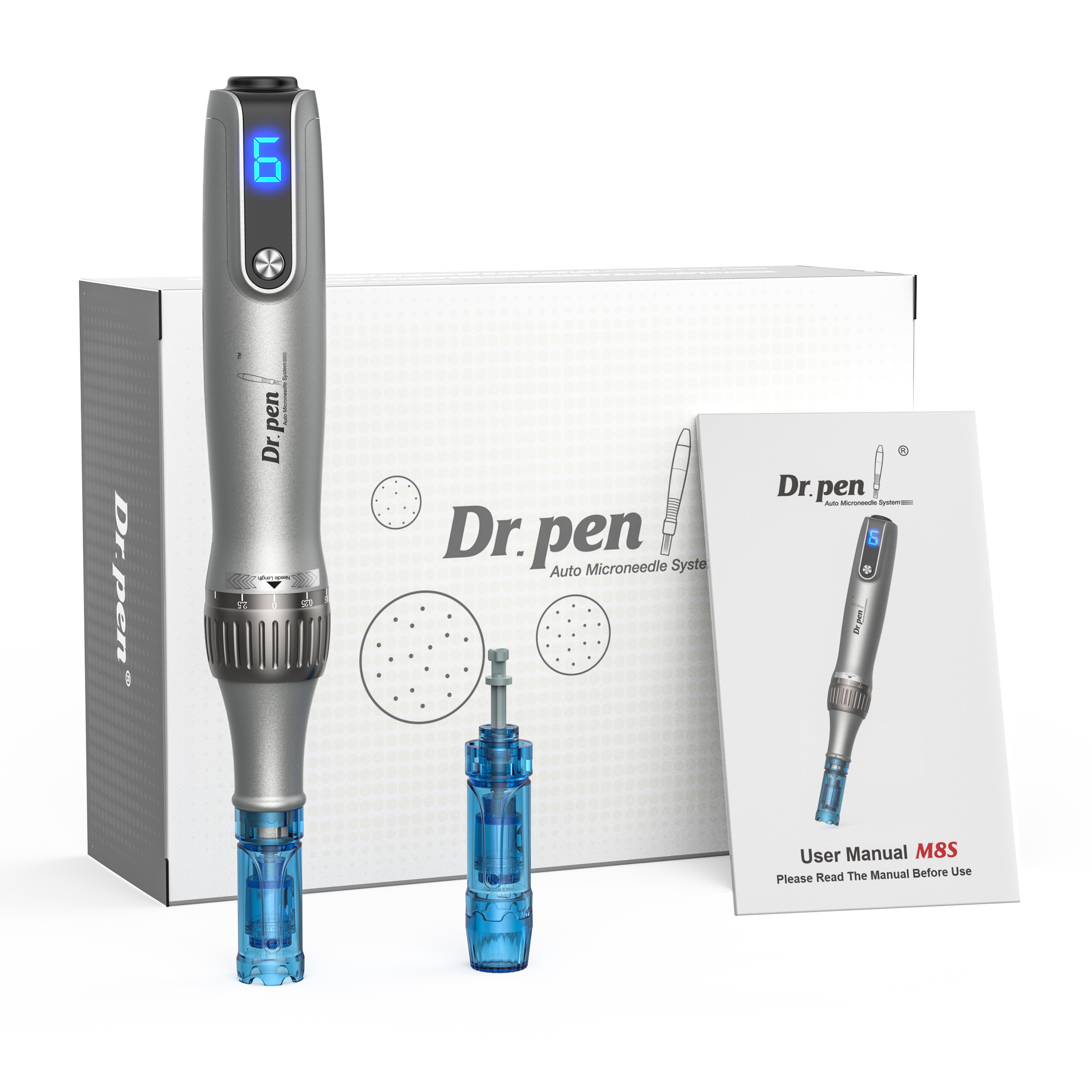 Dr. Pen M8S Microneedling Pen – Official Authorized Store | Wireless Rechargeable Skin Needling Device