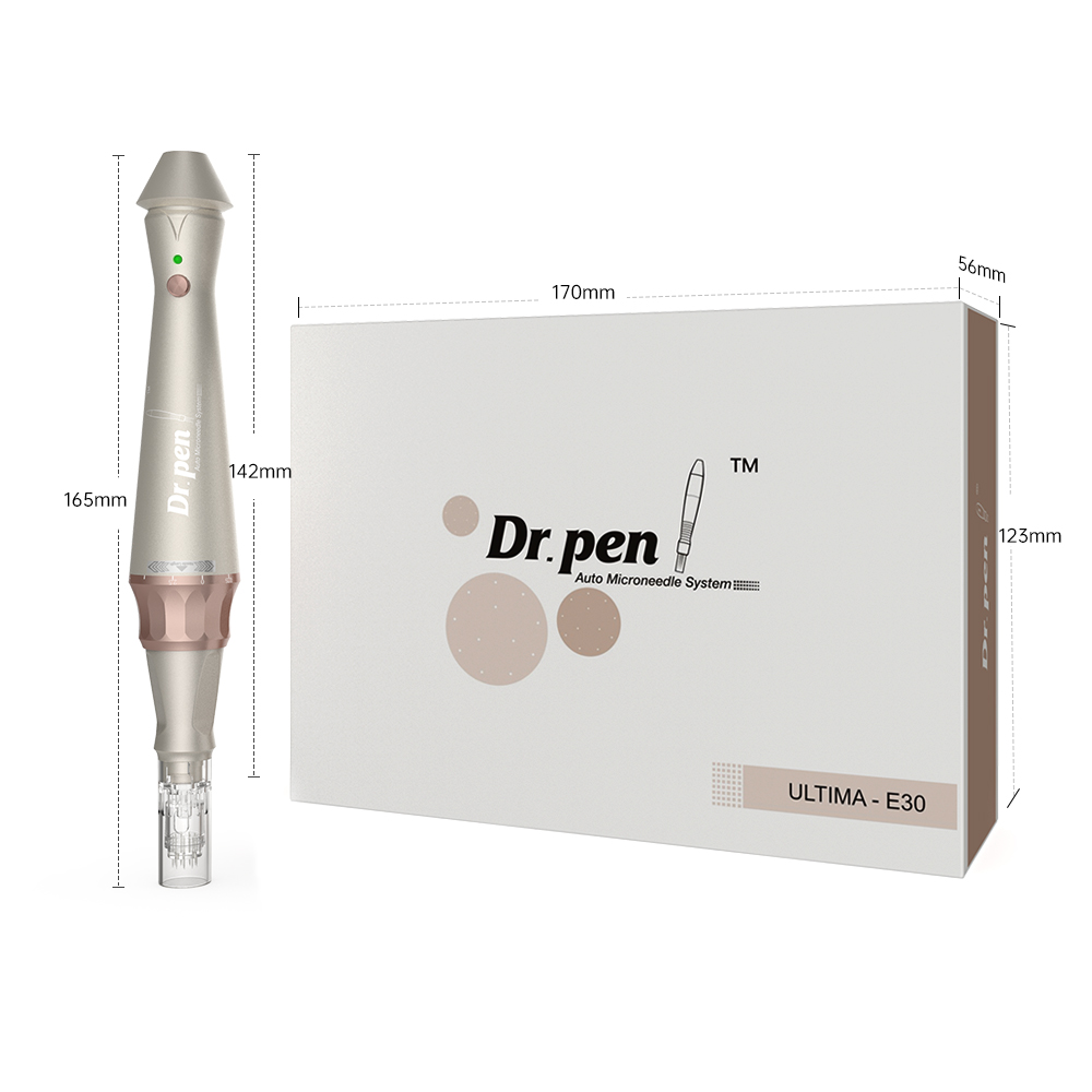 Dr. Pen E30 Microneedling Pen – Official Authorized Store | MTS & PMU Cartridge System with 0-2.5mm Depth & 400mAh
